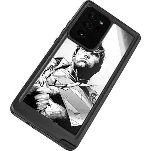 DC Comics Superman Unchained #1 SD Comic Con Variant Cover New 52 Art by Jim Lee Galaxy Note20 Ultra 5G Waterproof Case